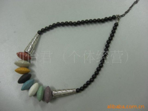 火山石項鍊 火山石首飾 火山石飾品 天然火山石 廣告促銷贈品