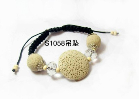 彩色火山石手環 天然火山石飾品 火山石手飾品 廣告促銷贈品 造型火山岩手環